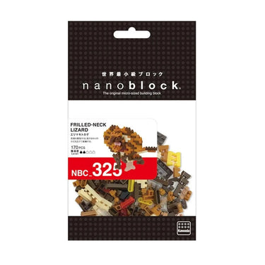 Techzone Geelong Frilled Neck Lizard nanoblock